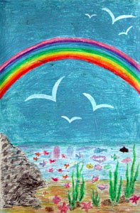 Concorso di disegno Uno sguardo sott'acqua i vincitori del 2002 — Sezione: elementari · parte 13 – immagine 3