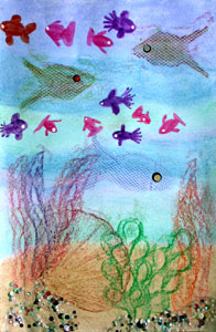 Concorso di disegno Uno sguardo sott'acqua i vincitori del 2002 — Sezione: materne · parte 5 – immagine 3