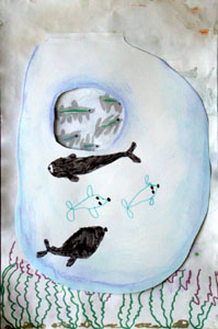 Concorso di disegno Uno sguardo sott'acqua i vincitori del 2002 — Sezione: materne · parte 5 – immagine 18