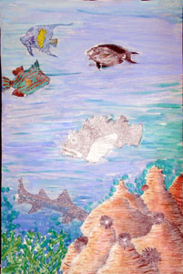 Concorso di disegno Uno sguardo sott'acqua i vincitori del 2002 — Sezione: medie · parte 6 – immagine 2