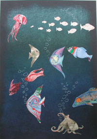I vincitori del concorso Uno sguardo sott'acqua — Categoria: illustrazioni — Menzioni Speciali (2001) – immagine 9