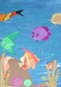 I vincitori del concorso Uno sguardo sott'acqua — Categoria: disegni Sezione: medie (2001) · parte 1 – immagine 4