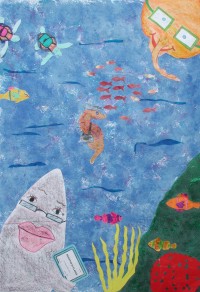 I vincitori del concorso Uno sguardo sott'acqua — Categoria: disegni Sezione: medie (2001) · parte 1 – immagine 7
